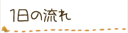 1日の流れ